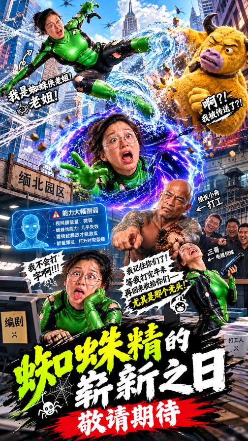 蜘蛛精的崭新之日