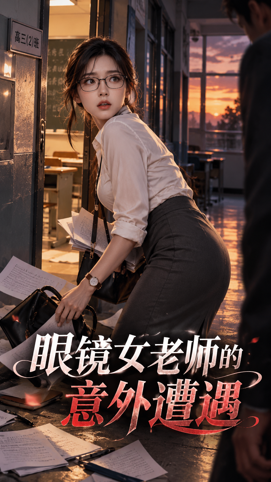 眼镜女老师的意外遭遇