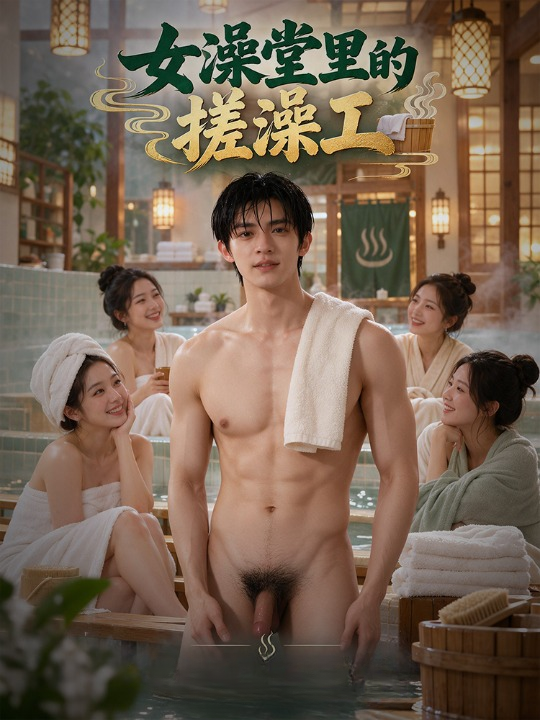 女澡堂里的搓澡工
